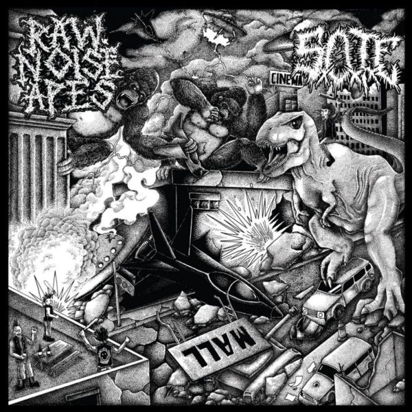 SxOxTxE / Raw Noise Apes - Untitled/Escape From The World Of Stone - Split