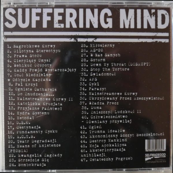 Suffering Mind Discography 2008-2010