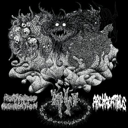 Archagathus / Horrendous Miscreation - Split
